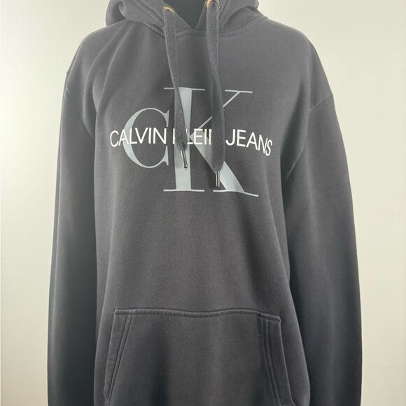 Calvin Klein Tops - Calvin Klein Black Logo Hoodie